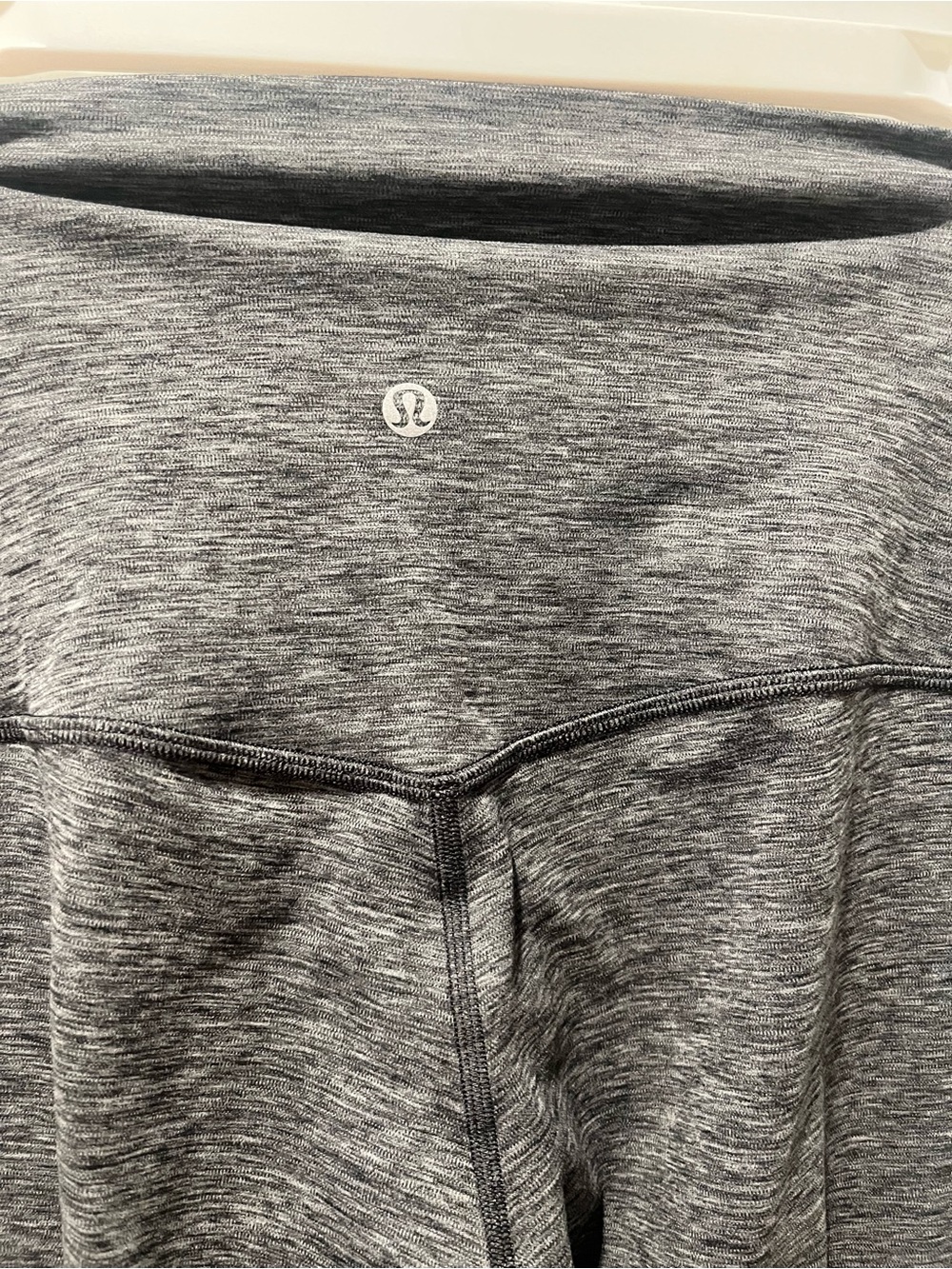 lululemon Grey Marled High-Rise Leggings